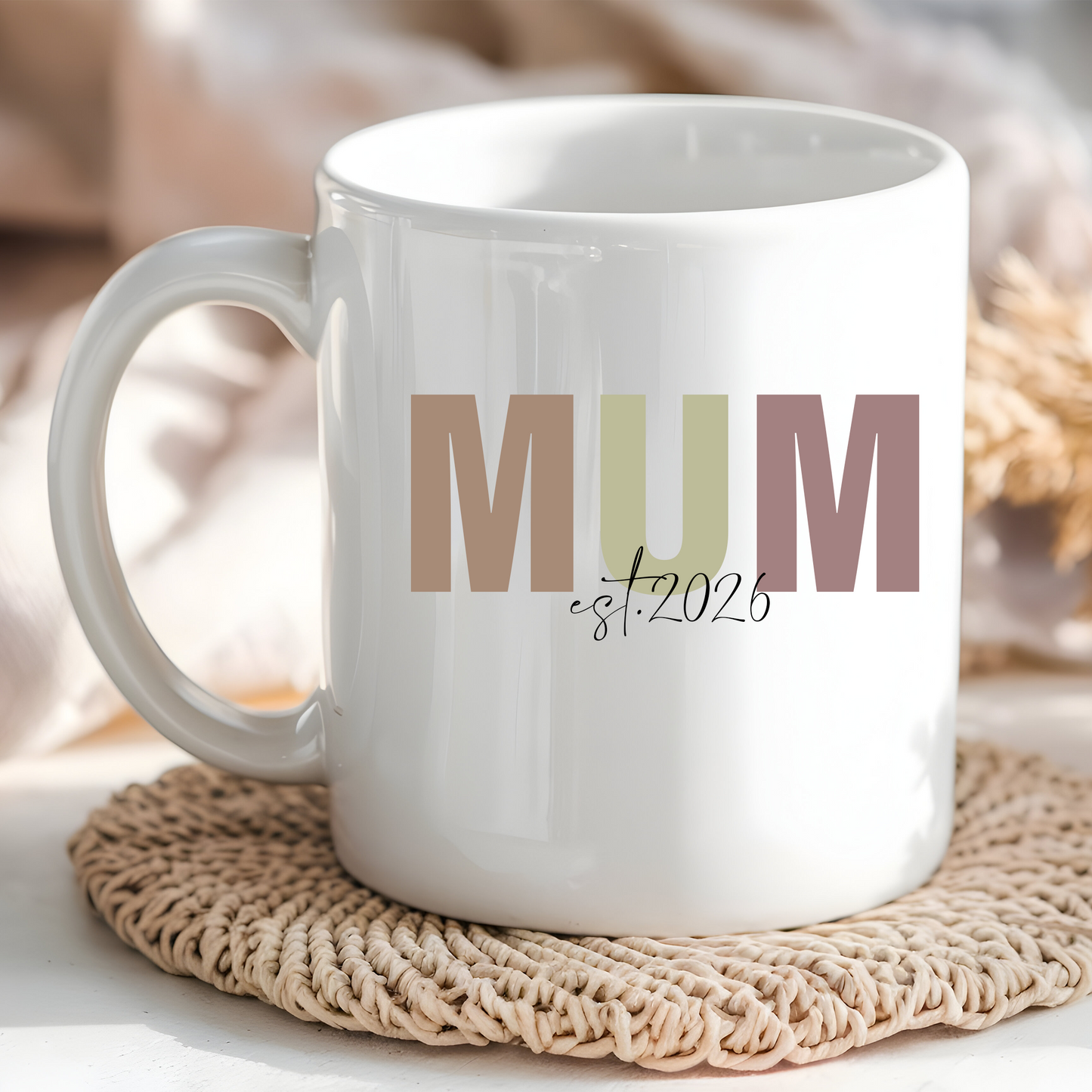 Mum Est. - Ceramic Mug