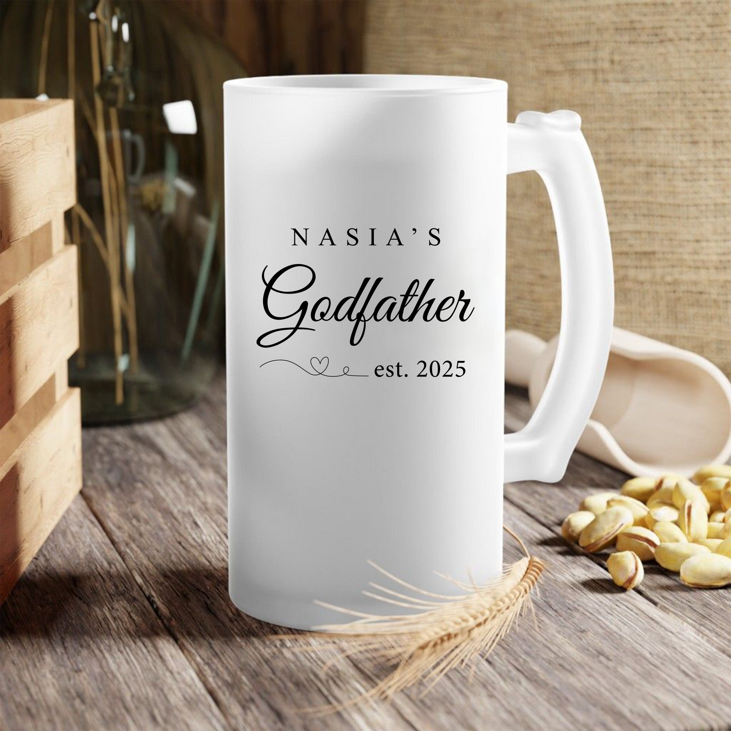 Godfather Frosted Beer Mug