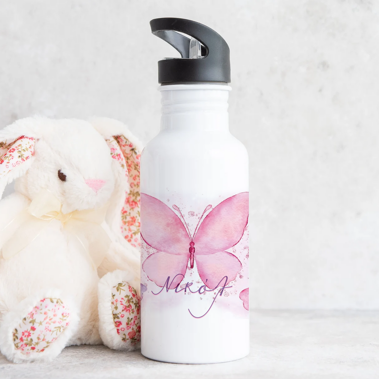 Butterfly - Stainless Steel Water Bottle