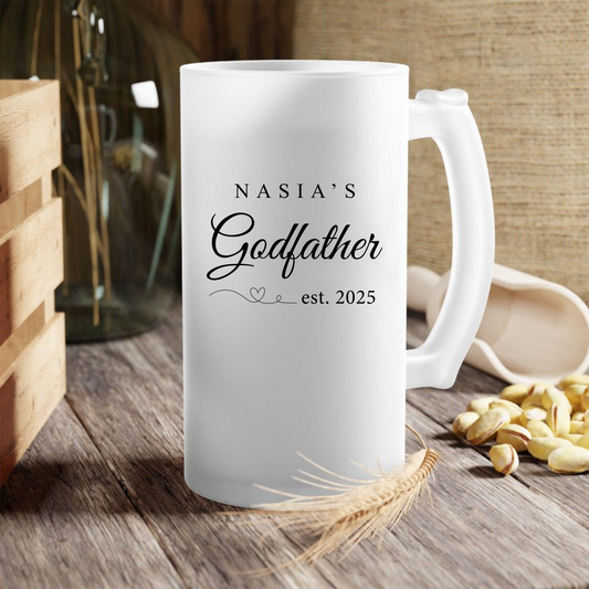 Godfather Frosted Beer Mug